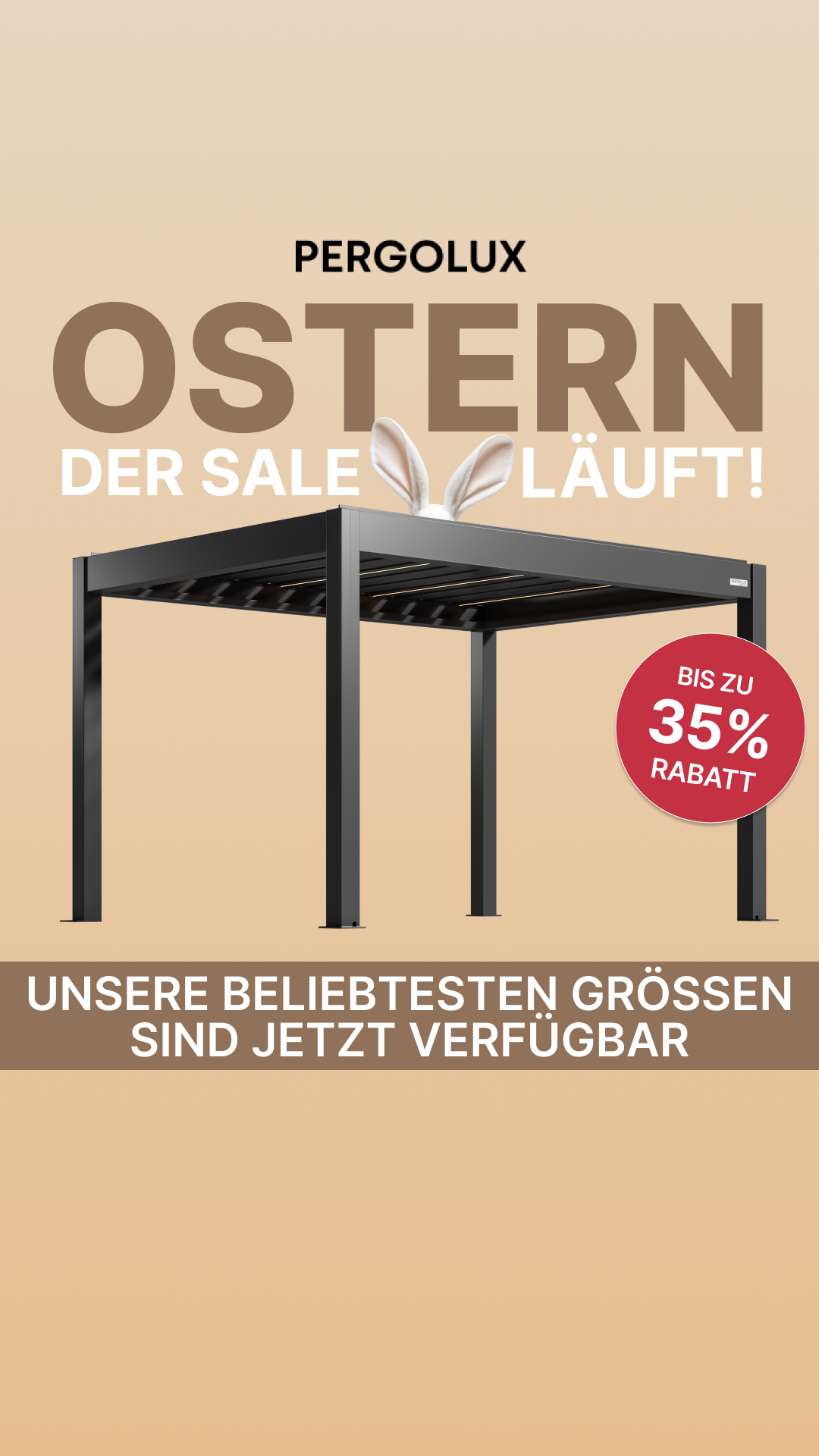 Pergolux Facebook ad