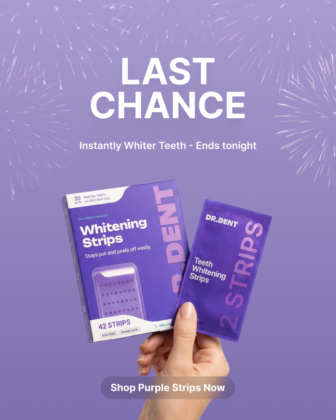 Drdent.co Facebook ad: Whiten Teeth in 7 Days