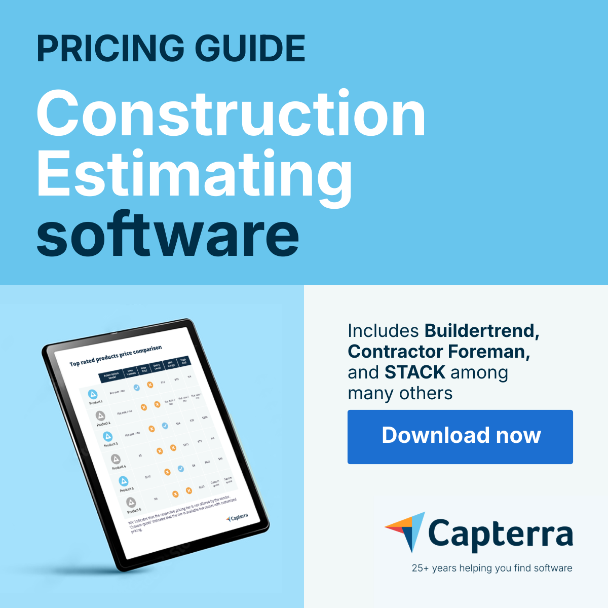 Capterra Facebook ad