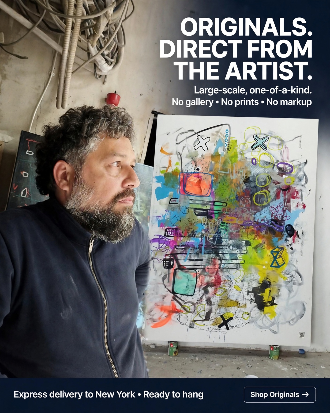 DPavlovic.Art Facebook ad: Damian Pavlovic Artworks | Saatchi Art