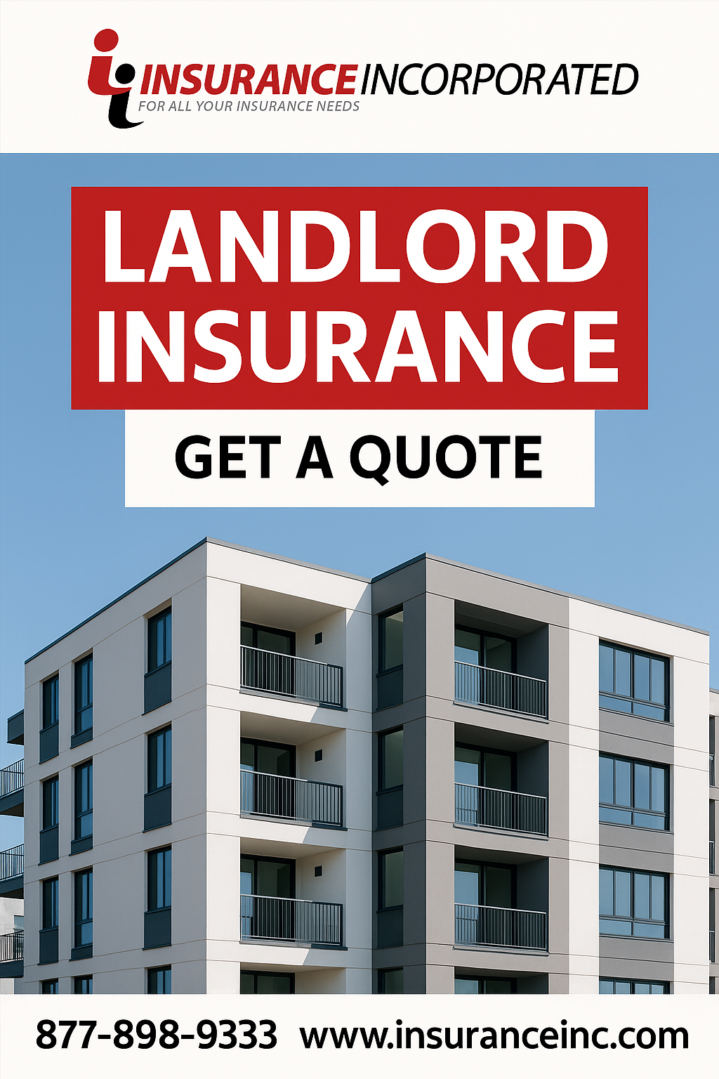 Insurance Incorporated Facebook ad: Protect Your Property with Insurance Inc