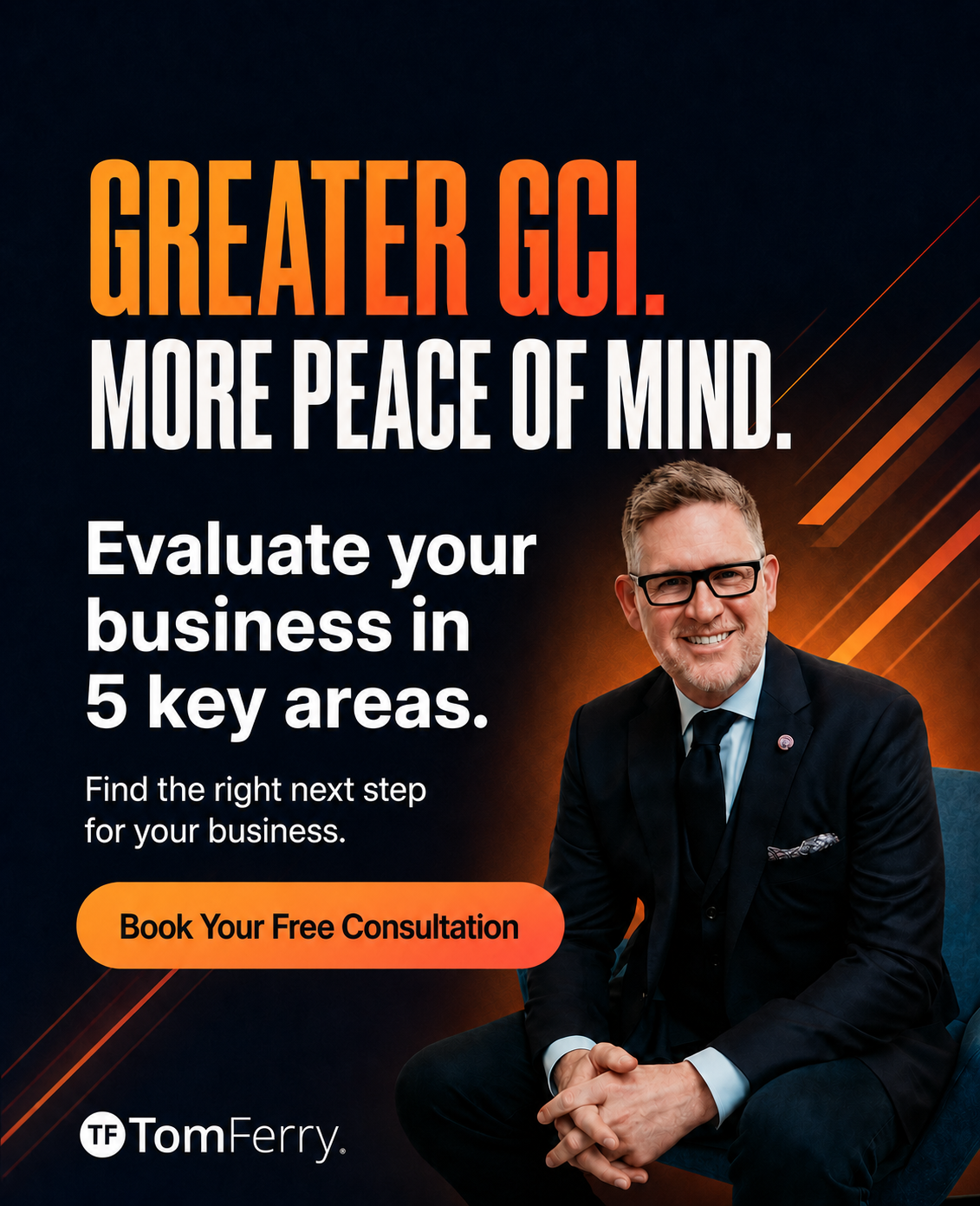 Tom Ferry Coaching Facebook ad: Fix Your Real Estate Systems