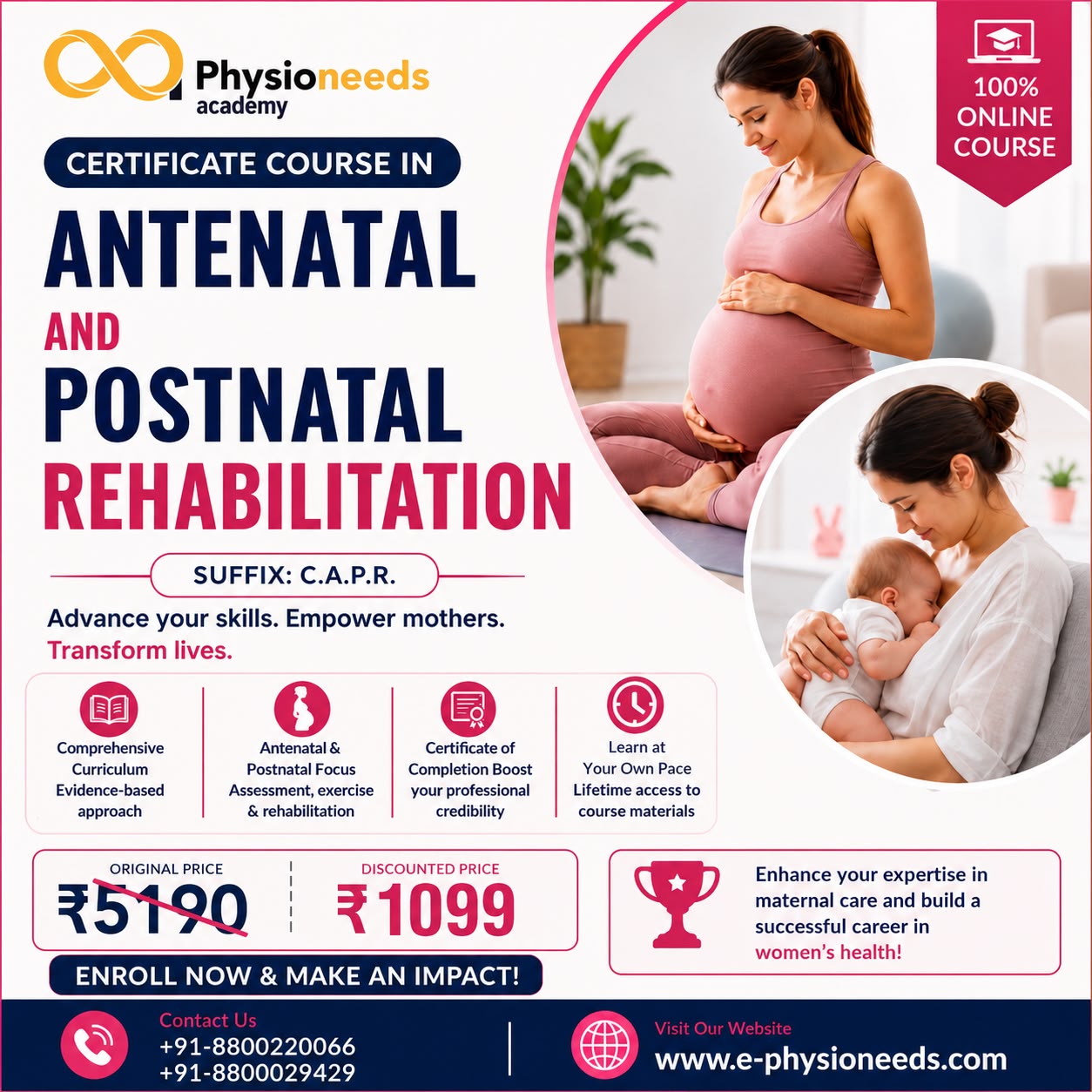 Physio Needs Academy Facebook ad