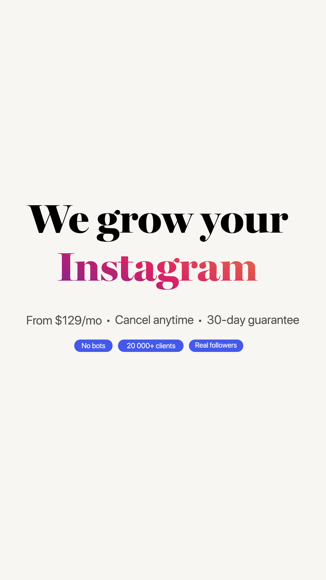 Socialboost Facebook ad: Still thinking about it?
