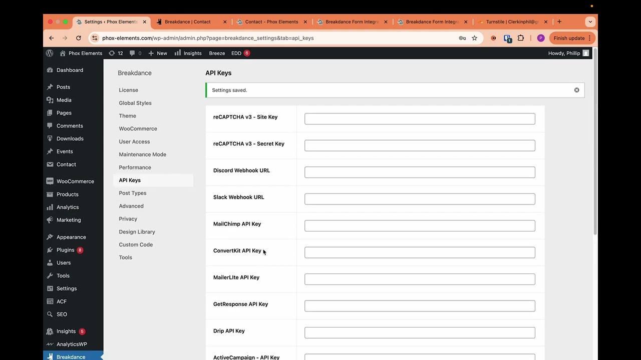 Breakdance Website Builder Facebook ad: Integrate Cloudflare Turnstile into Breakdance