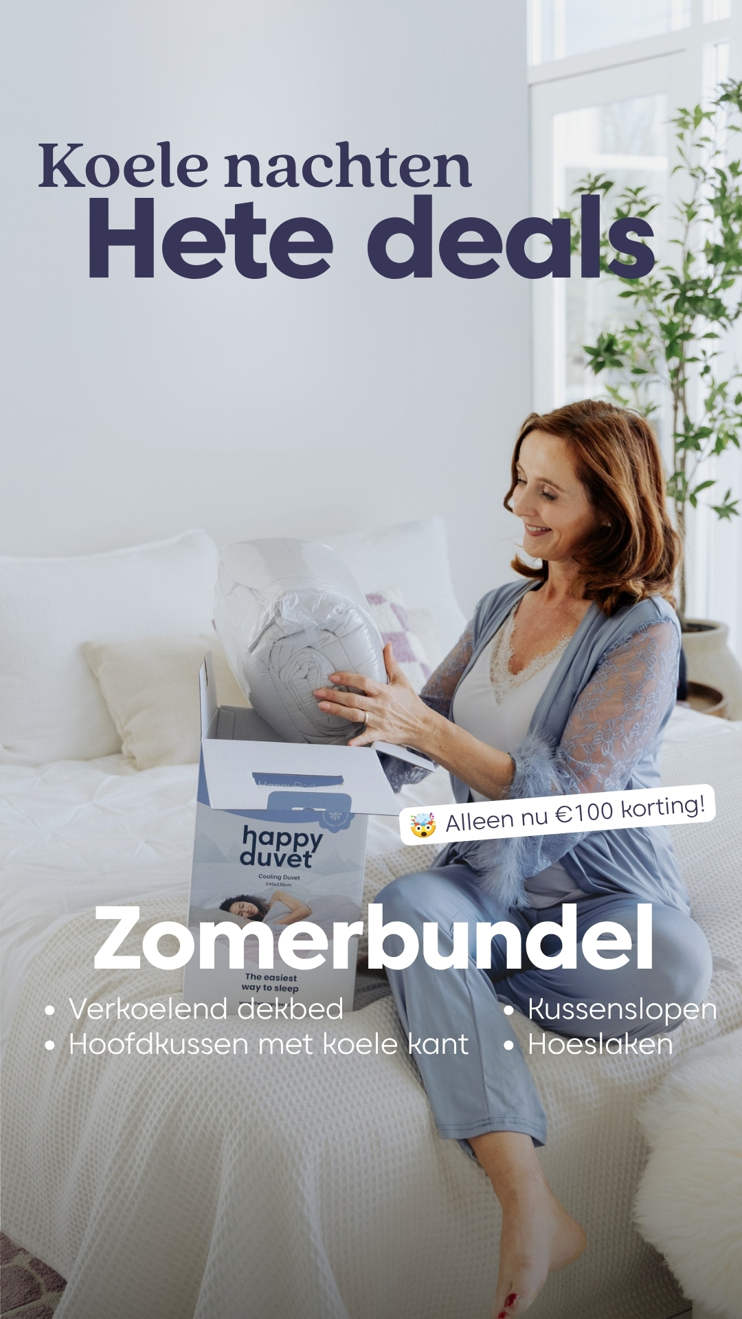HappyBed Facebook ad