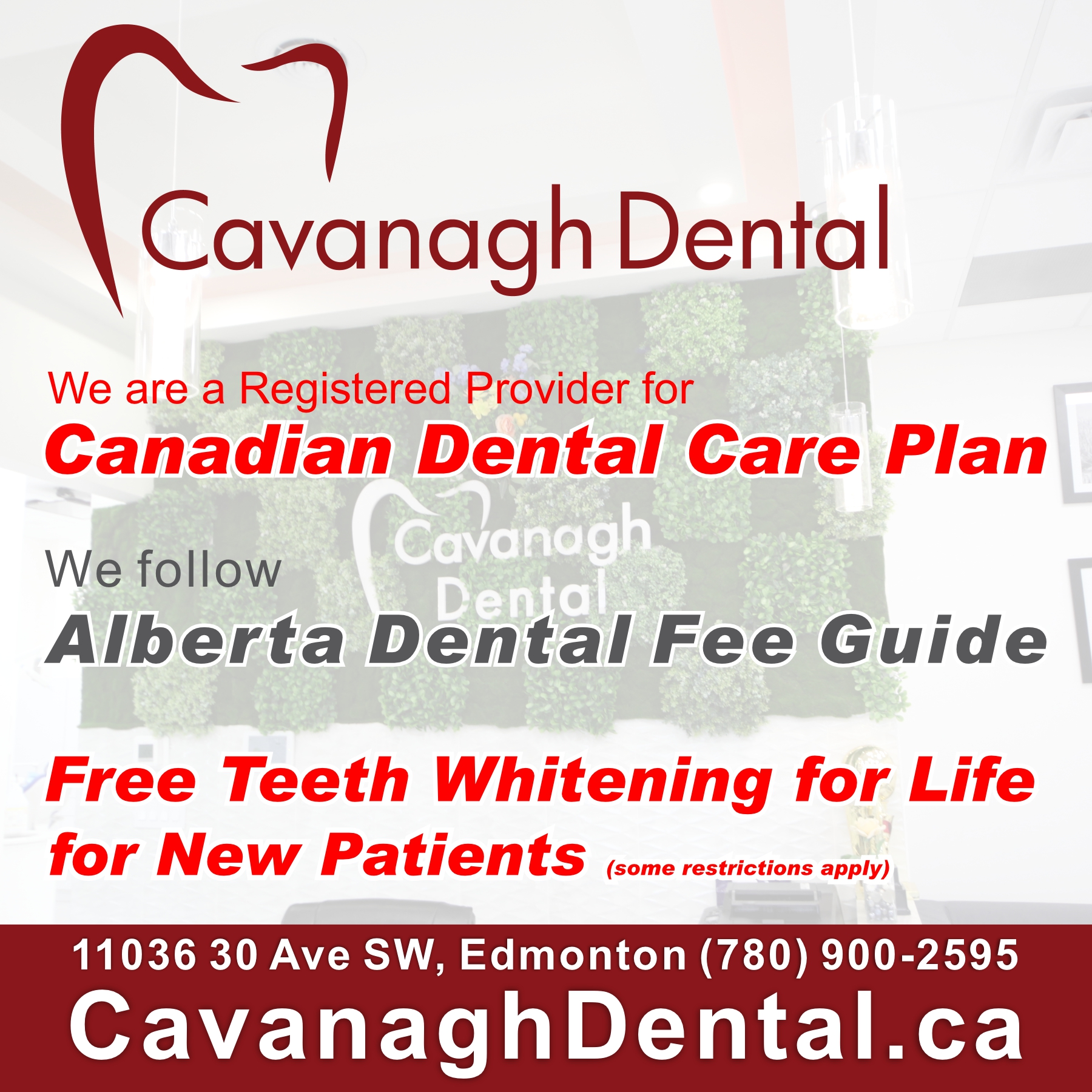 Cavanagh Dental Facebook ad: Cavanagh Dental, Best Dentists in Edmonton, Alberta