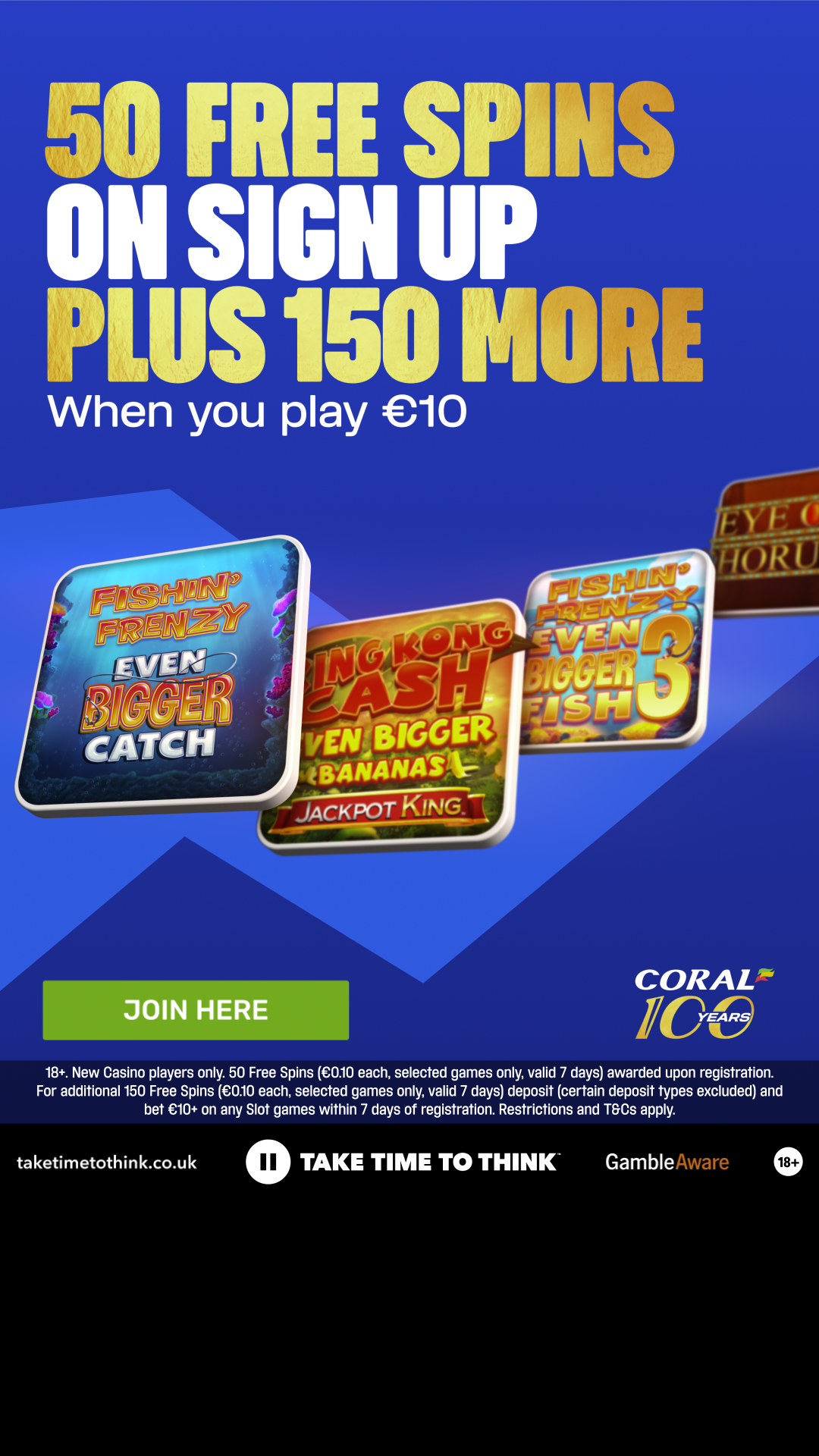 Coral Facebook ad