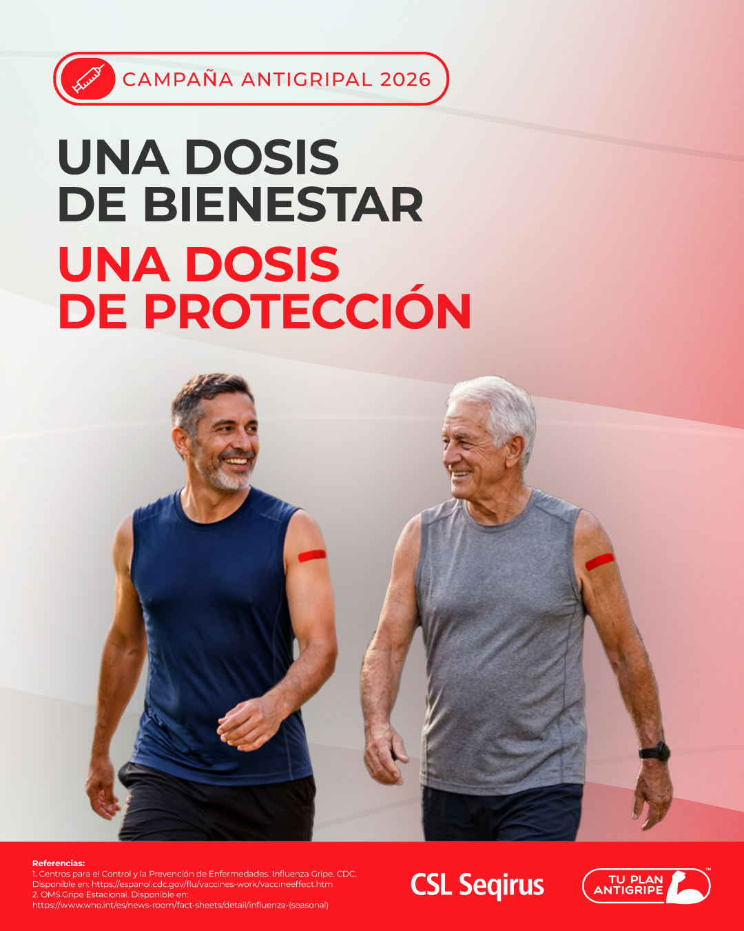 Tu Plan Antigripe Facebook ad: Con el paso de los años, aprendés a…