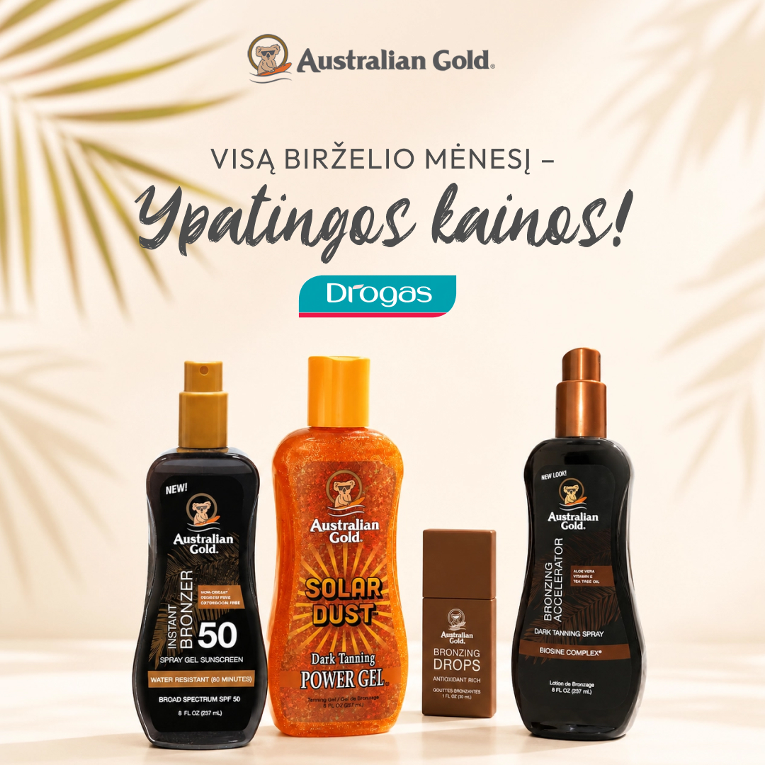 Australian Gold - Apsauga nuo saulės Facebook ad: Ypatingos kainos pasiūlymai