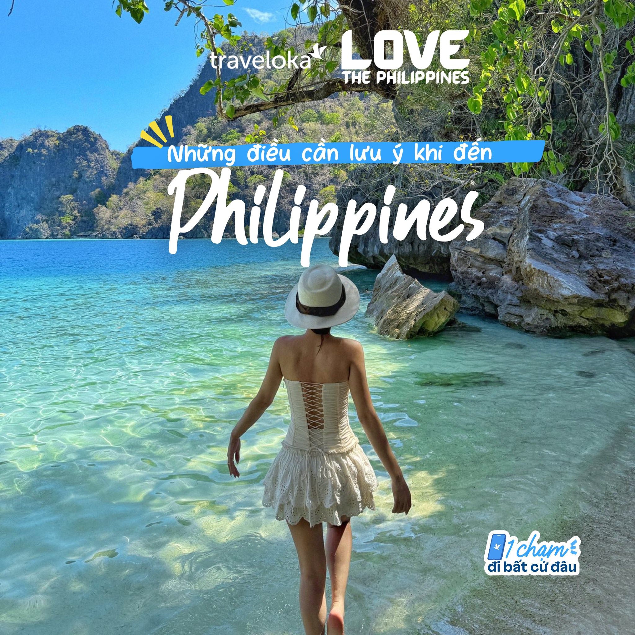 Traveloka Vietnam Facebook ad: 9N8Đ Oanh tạc Philippines- Những ai chuẩn bị…