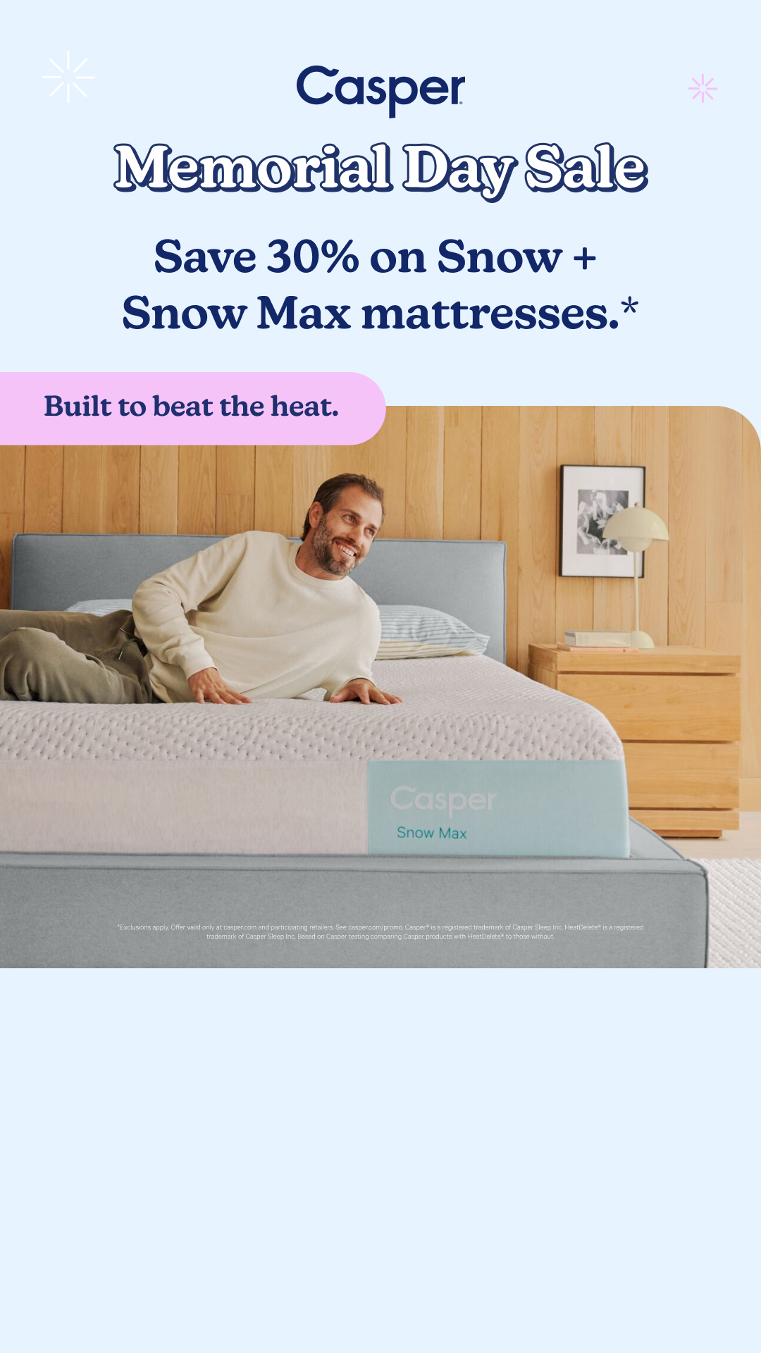Casper Facebook ad
