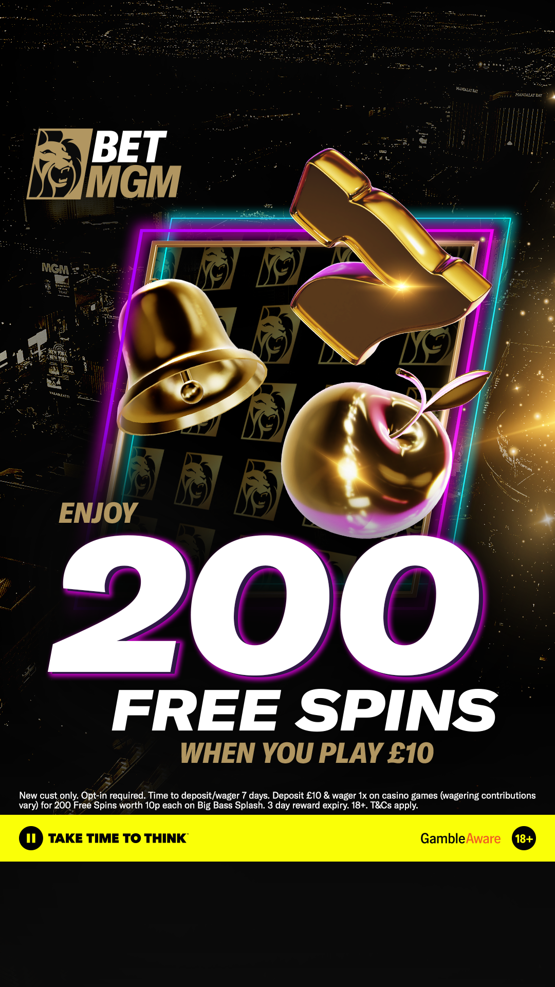 BetMGM UK Facebook ad