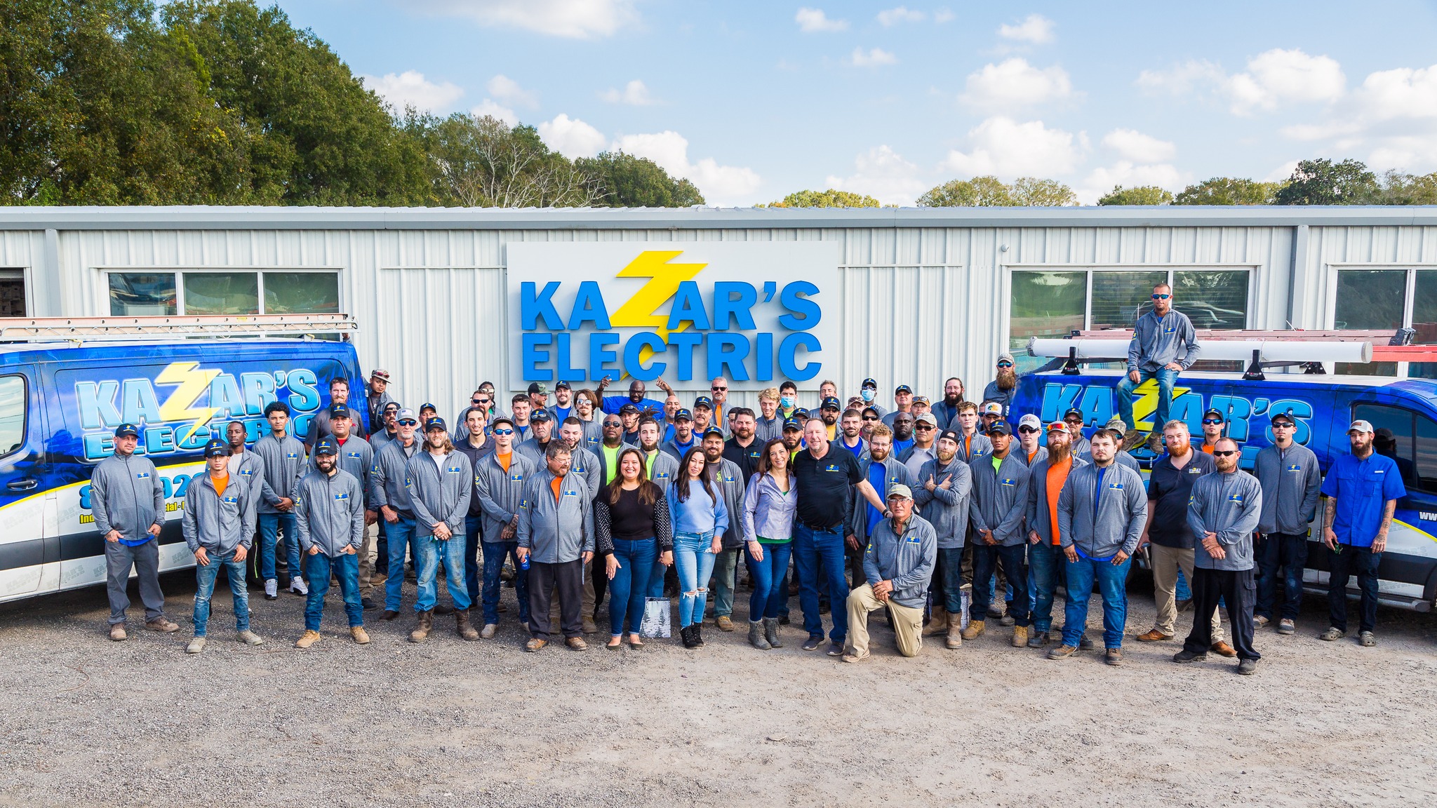 Kazar's Electric Facebook ad: Electricians Company, Residential & Commercial Electrical…