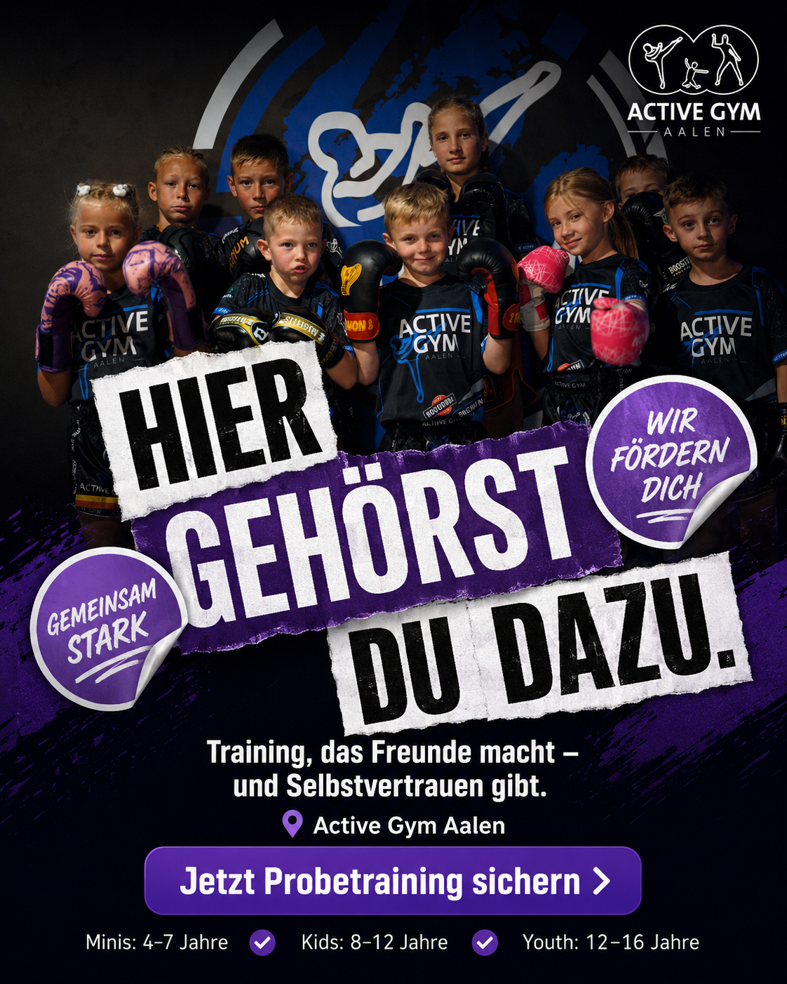 ACTIVE GYM AALEN Facebook ad