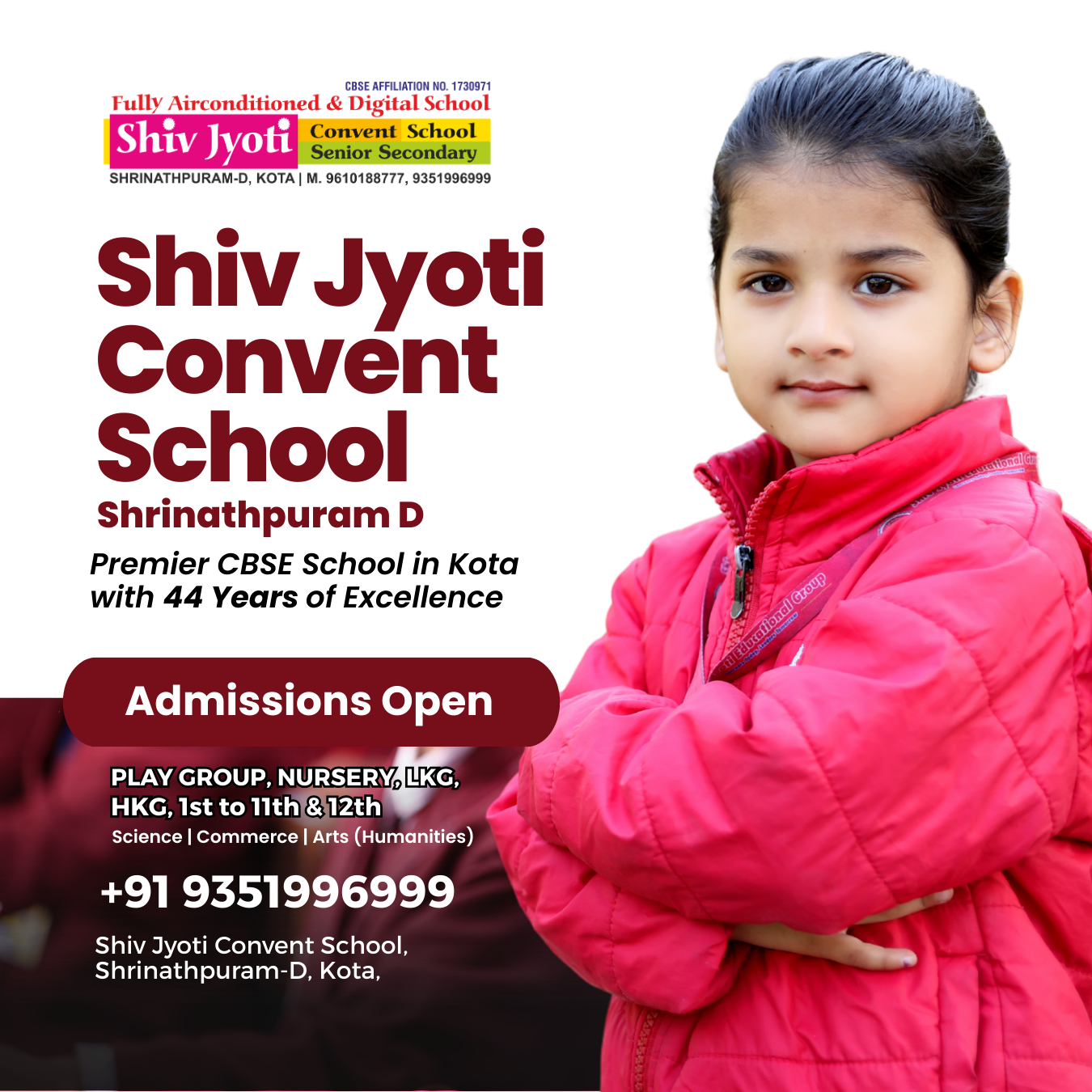 Shiv Jyoti Convent School Facebook ad