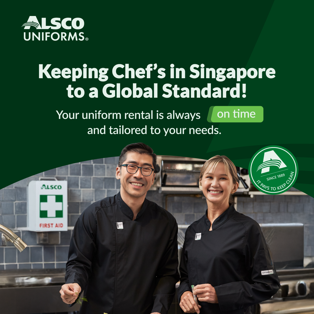 Alsco Uniforms Singapore Facebook ad