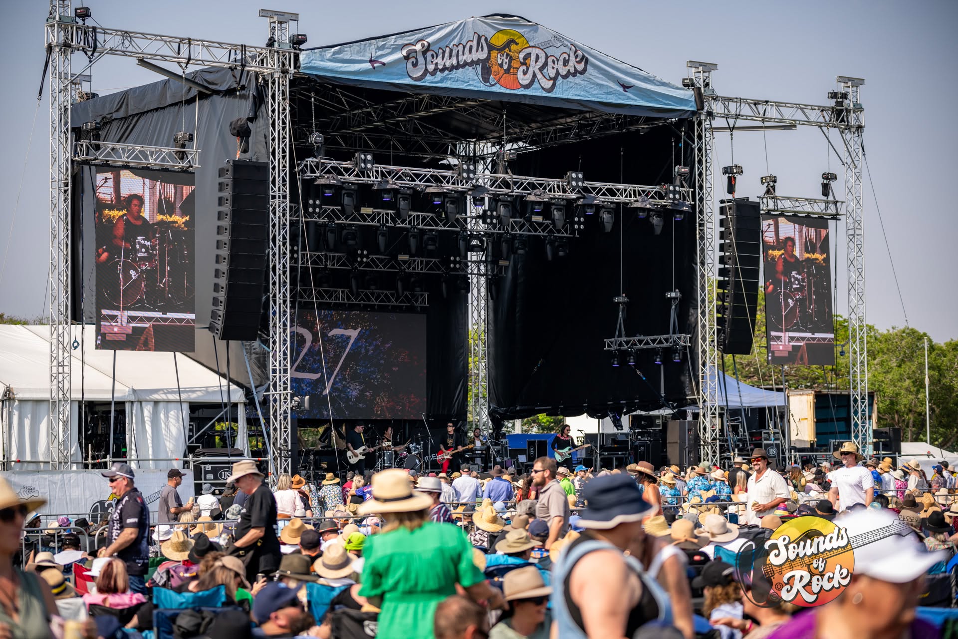 Sounds of Rock Music Festival Facebook ad: Get Tickets Now | Reid Park on October 17