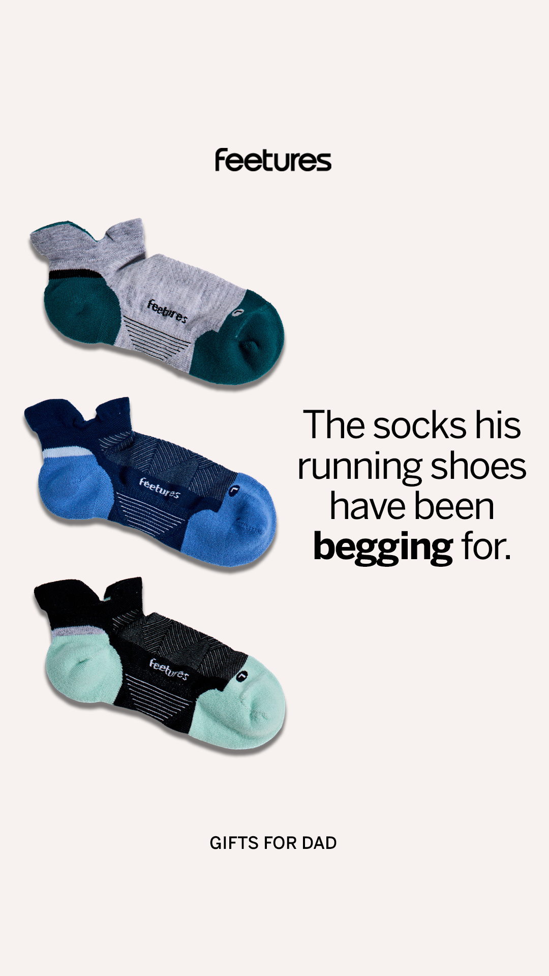 Feetures Facebook ad