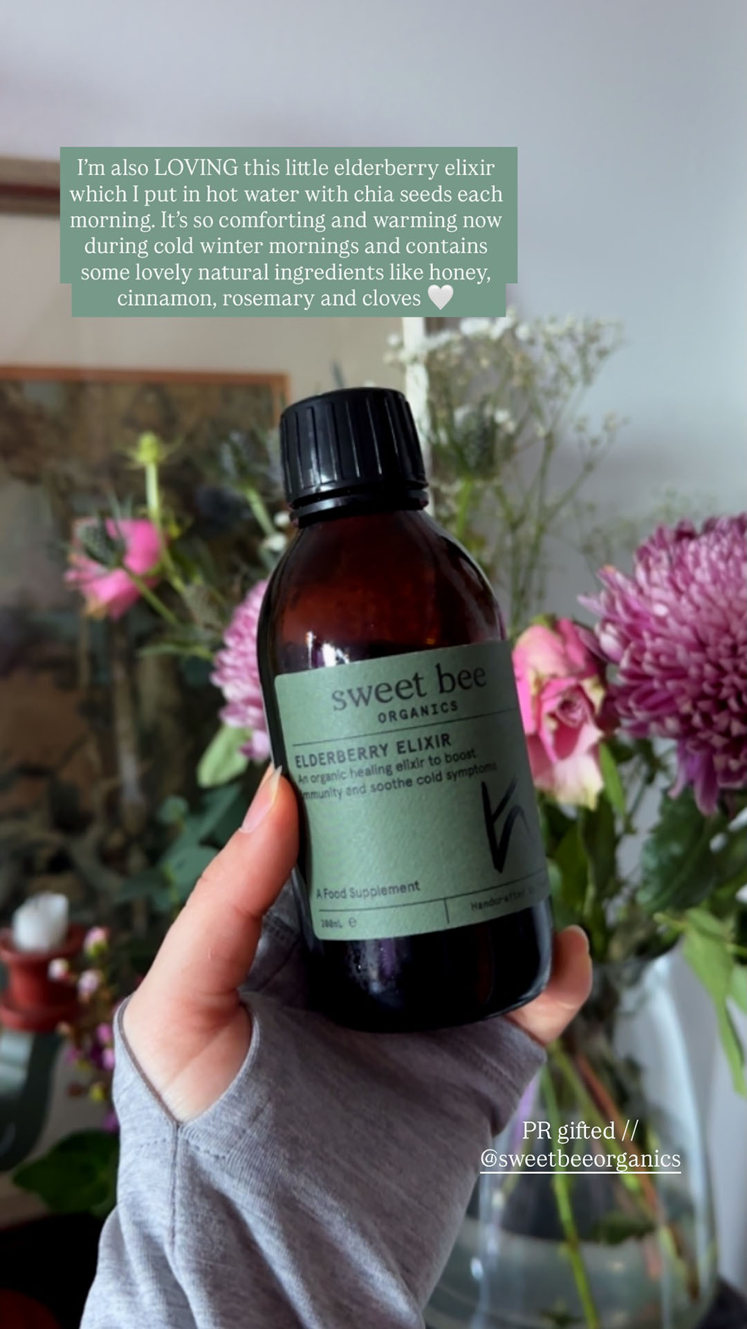 Sweet Bee Organics Facebook ad