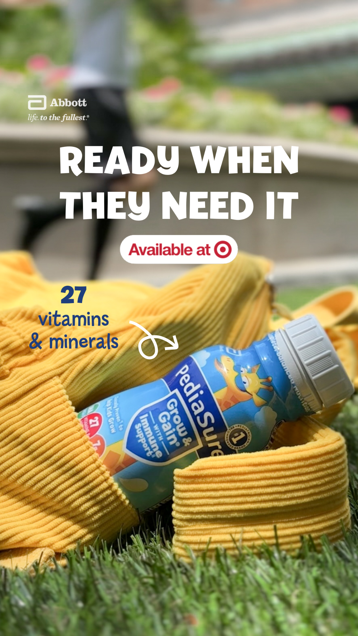 PediaSure US Facebook ad from Aug 19, 2026