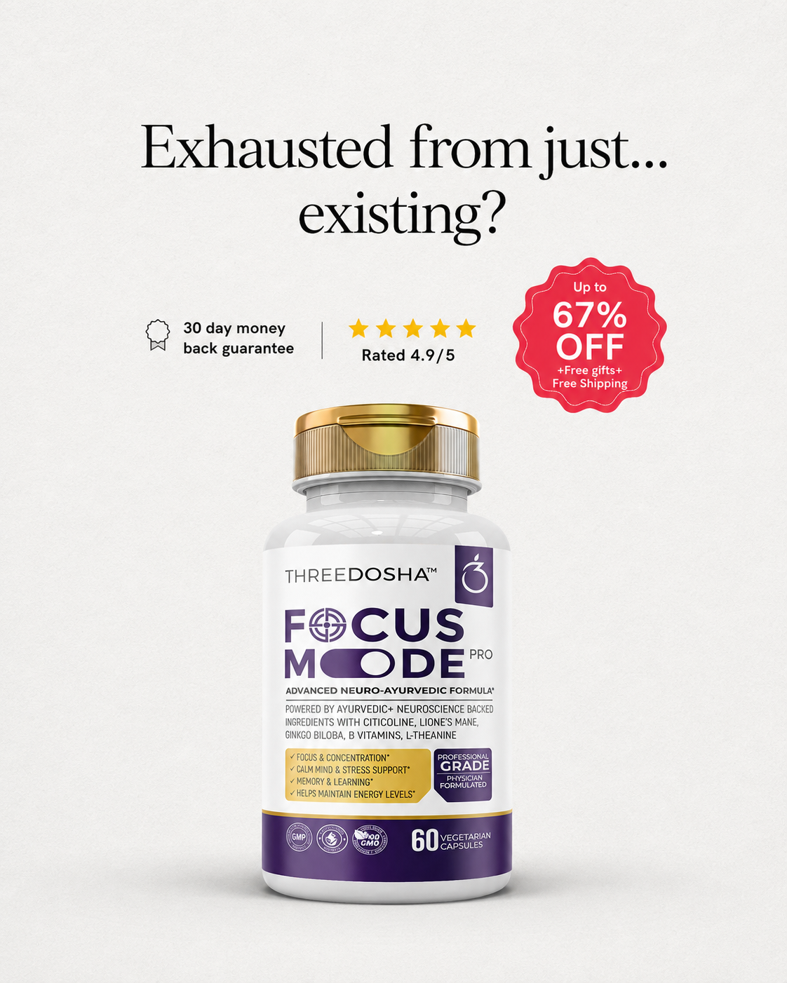 Threedosha Facebook ad