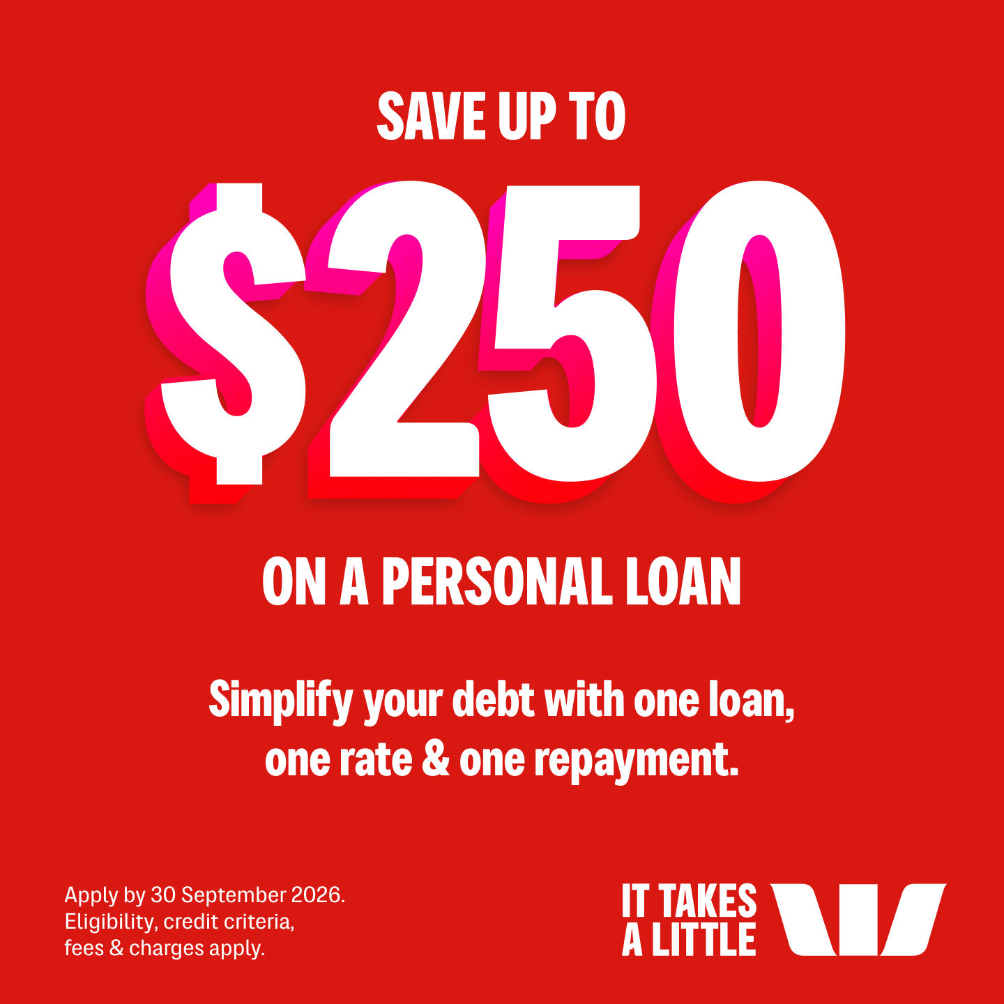 Westpac Facebook ad