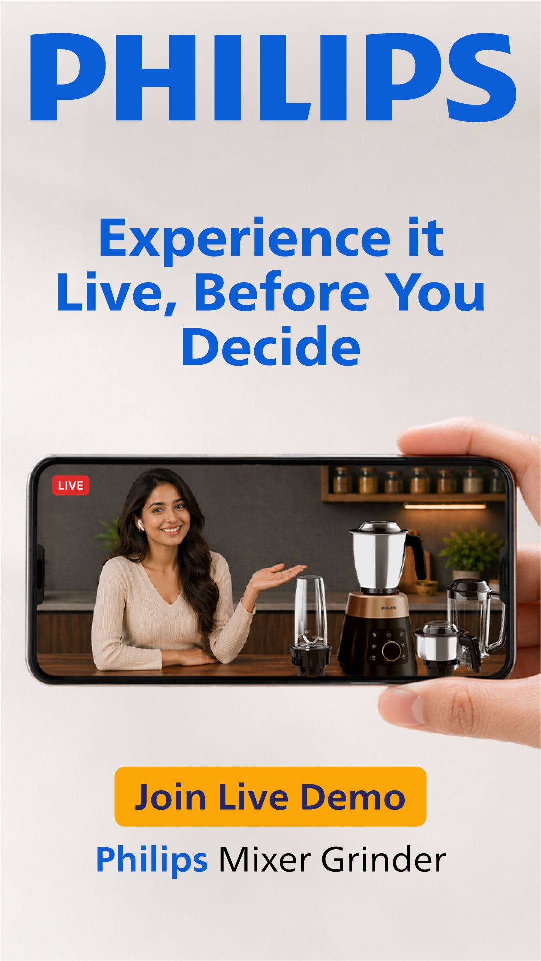 Philips Home Living Facebook ad