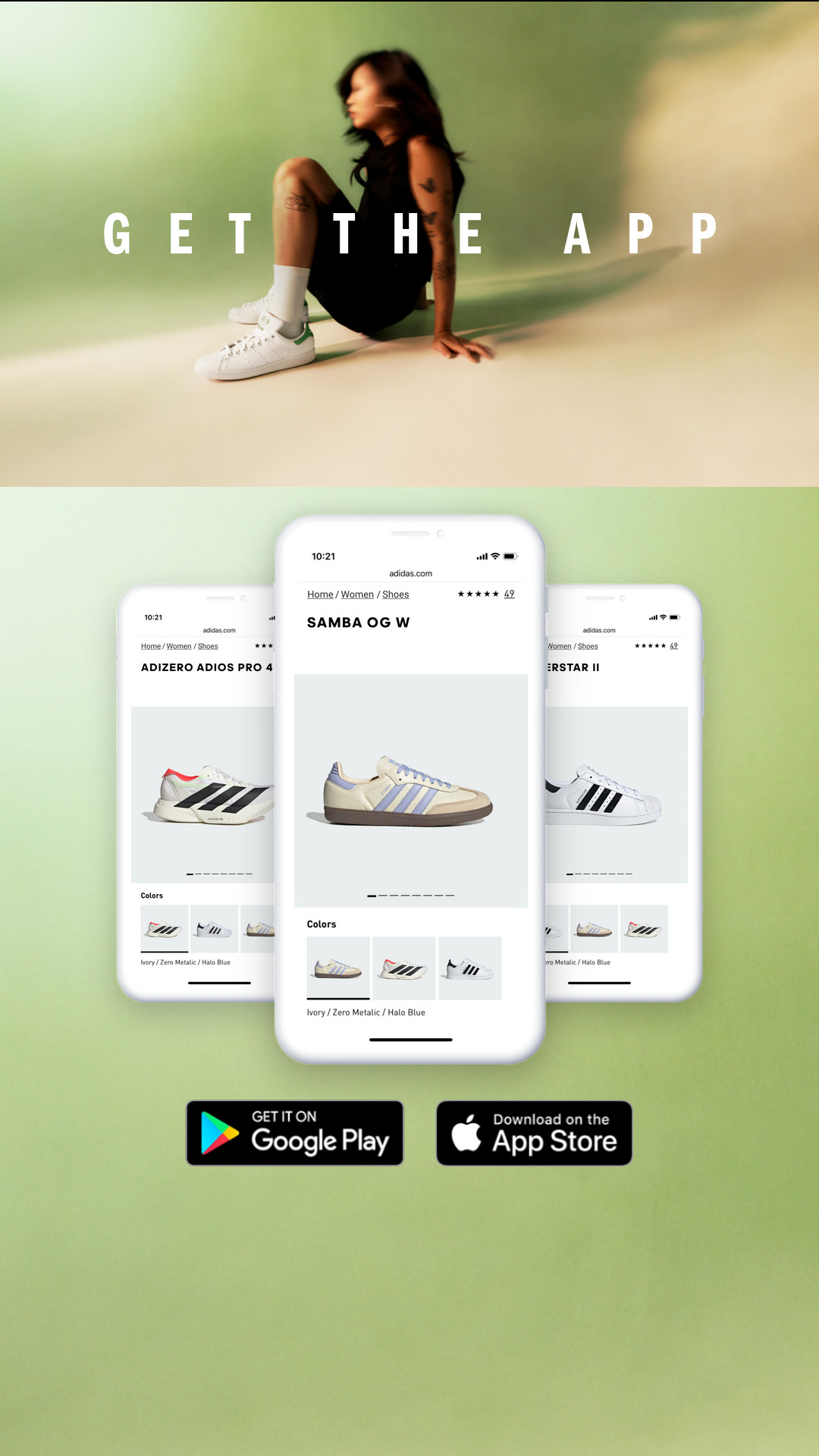 adidas Facebook ad