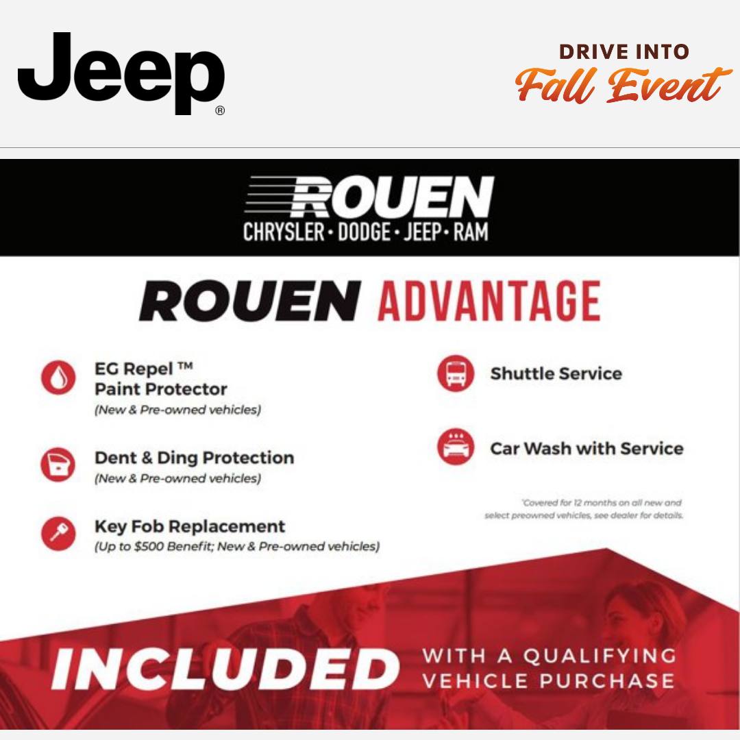 Rouen Chrysler Dodge Jeep Ram Facebook ad: Check out our great selection of new models…
