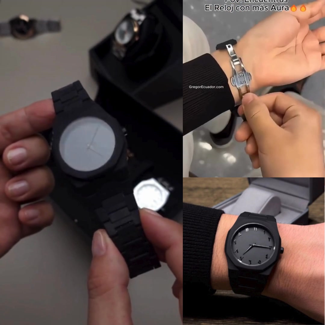 Guishiladas GT Facebook ad: Reloj de Pulsera Black Aura