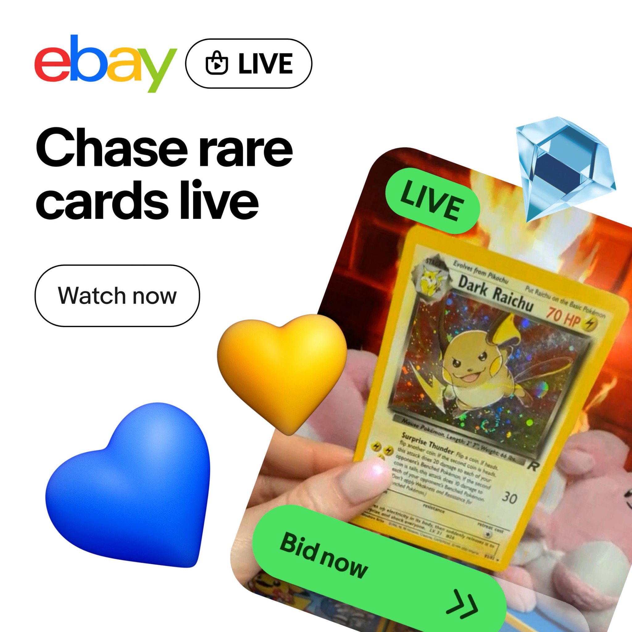 eBay Live UK Facebook ad