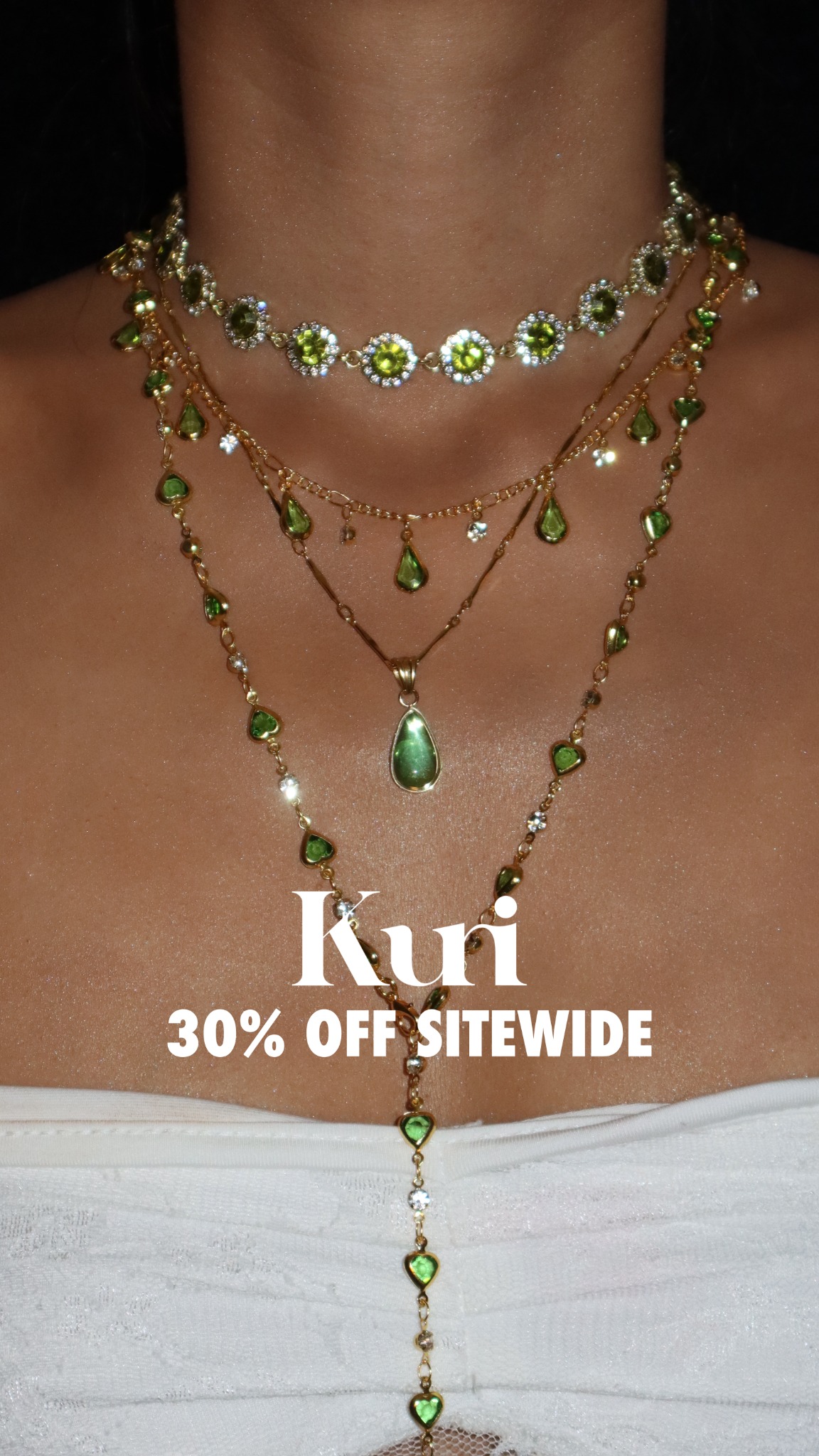 Kuri jewelry Facebook ad
