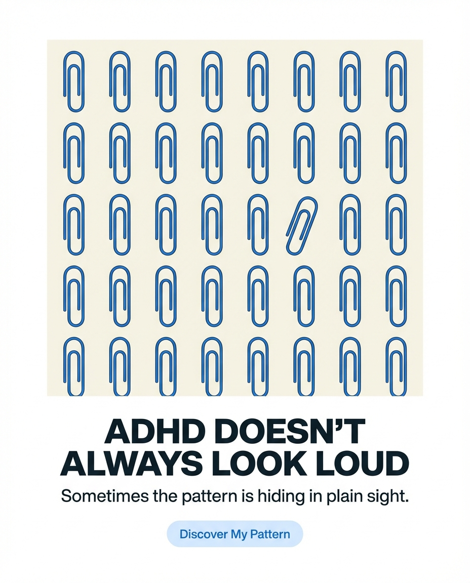ADHD Clarity Test Facebook ad