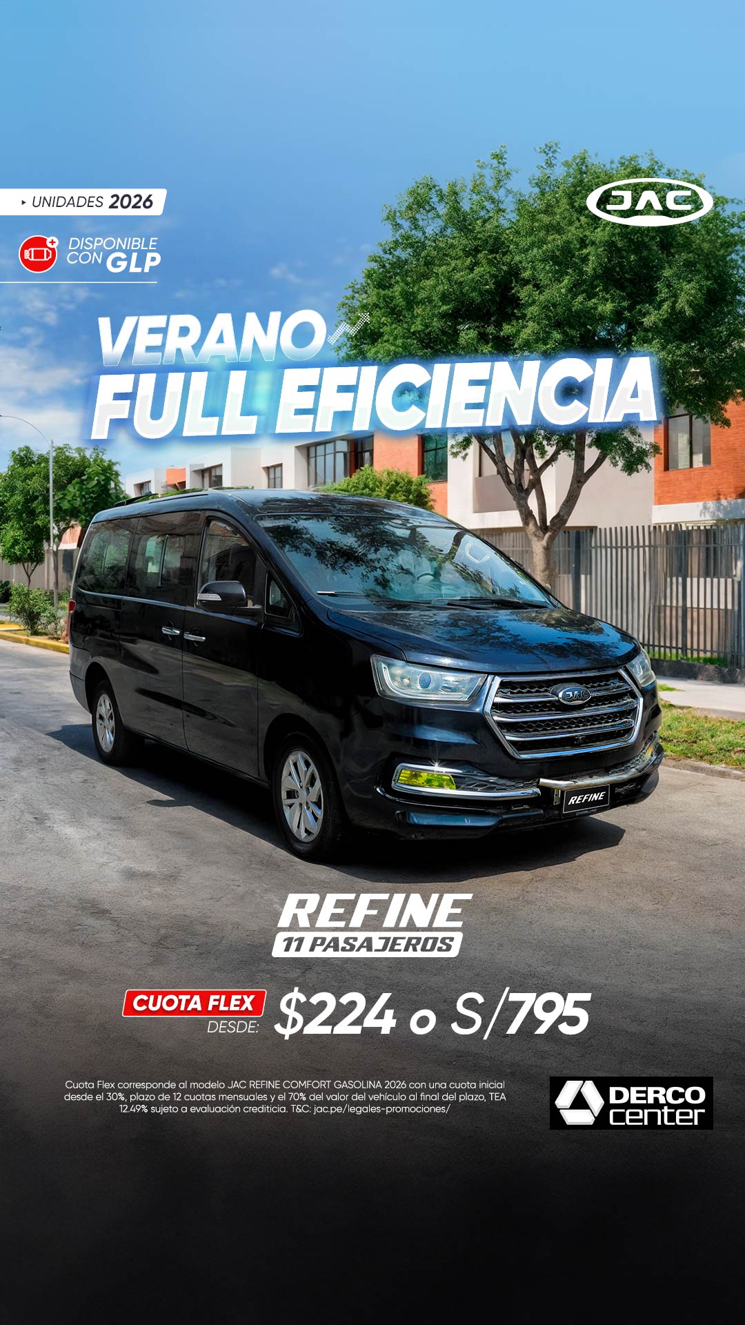 JAC PERU Facebook ad from Feb 28, 2026