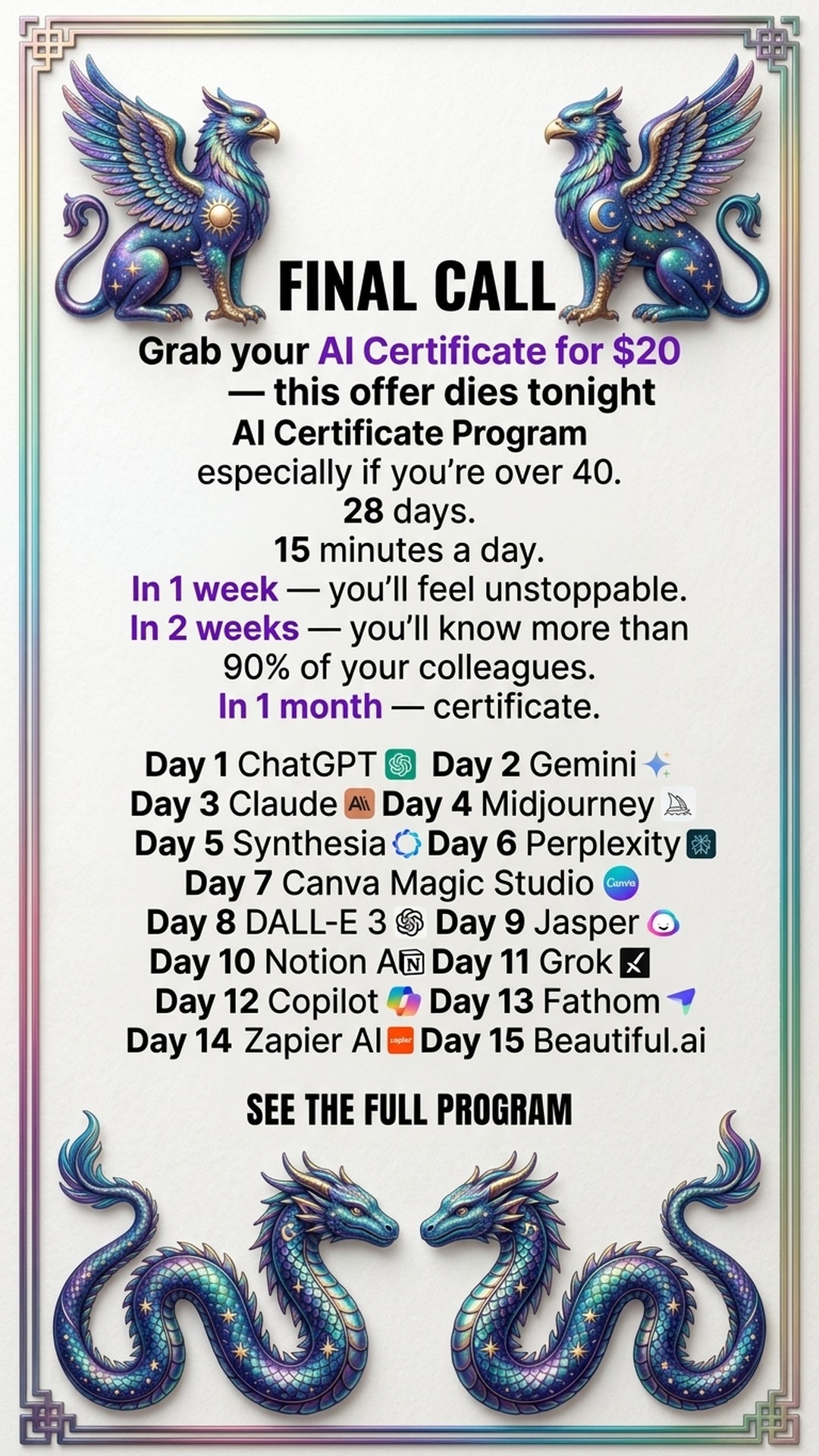 Coursiv Facebook ad