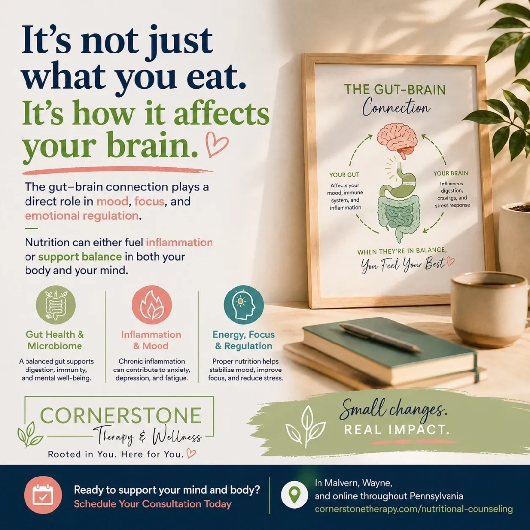 Cornerstone Therapy and Wellness Facebook ad from May 15, 2026