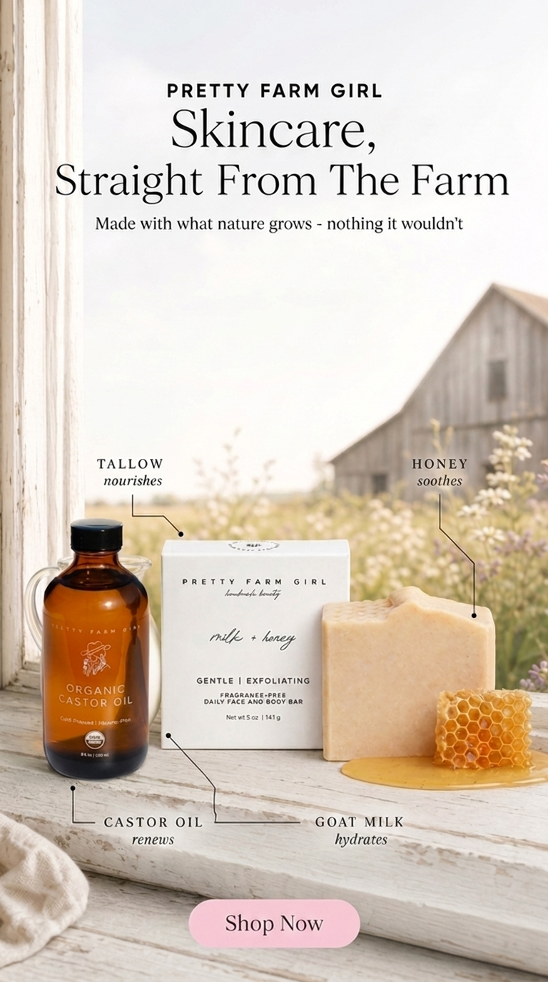 Pretty Farm Girl Facebook ad