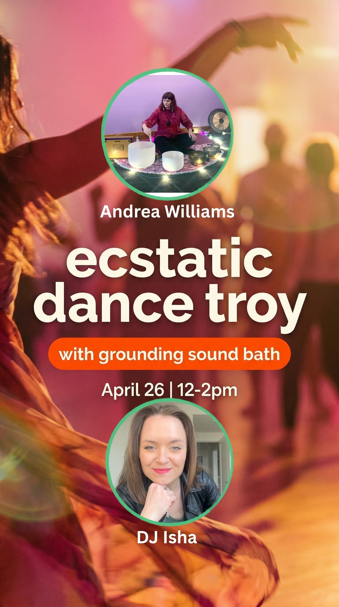 Ecstatic Dance Troy Facebook ad