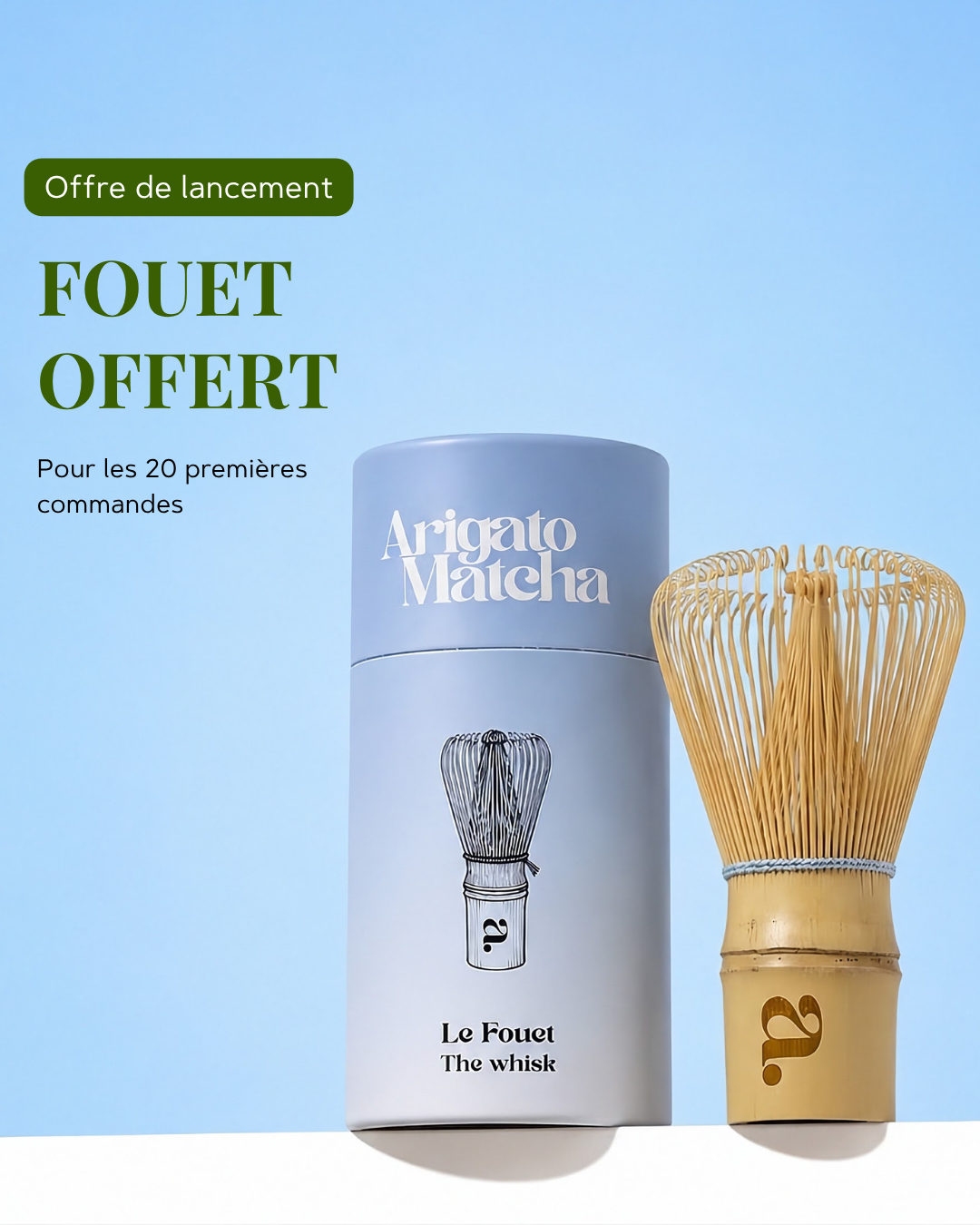 Arigato Matcha Facebook ad from Jul 12, 2026
