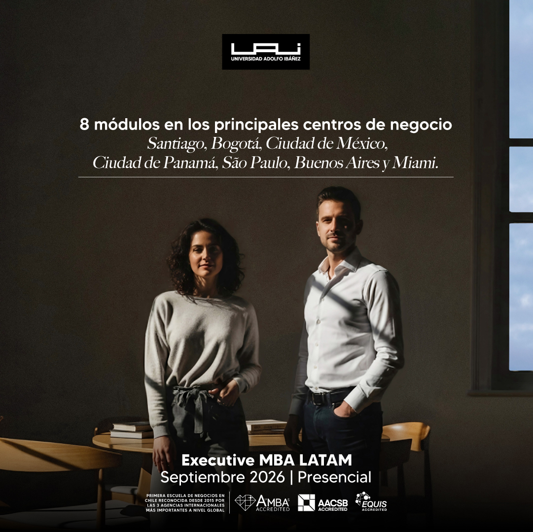 Escuela de Negocios UAI Facebook ad: Executive MBA LATAM - UAI