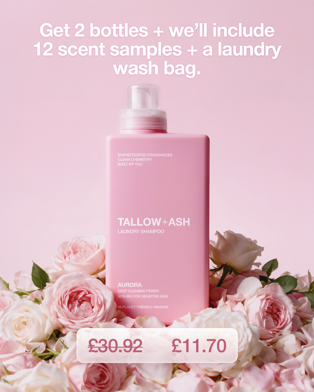 Tallow + Ash Facebook ad