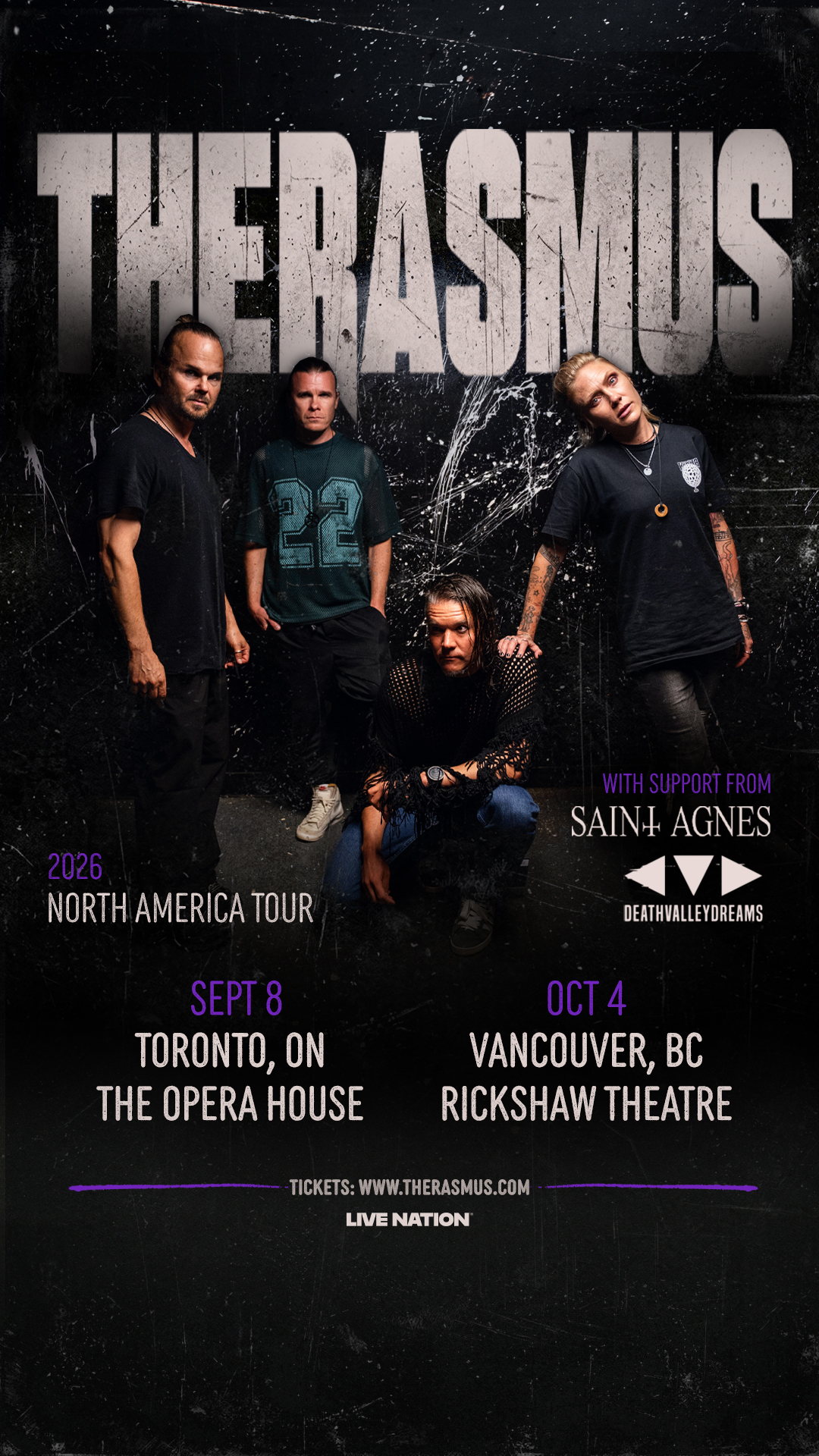 Live Nation Ontario Facebook ad from Jul 24, 2026