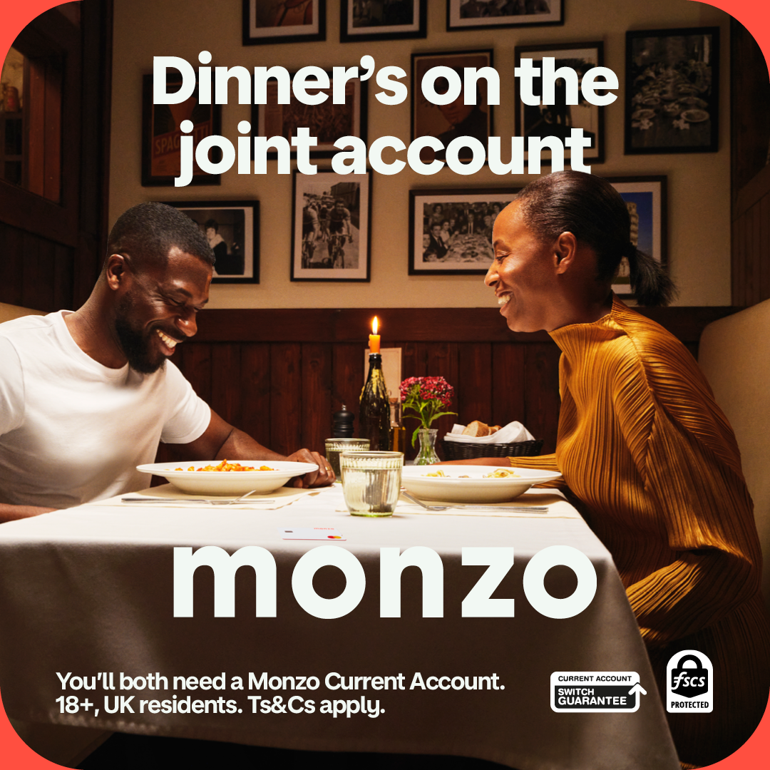 Monzo Facebook ad