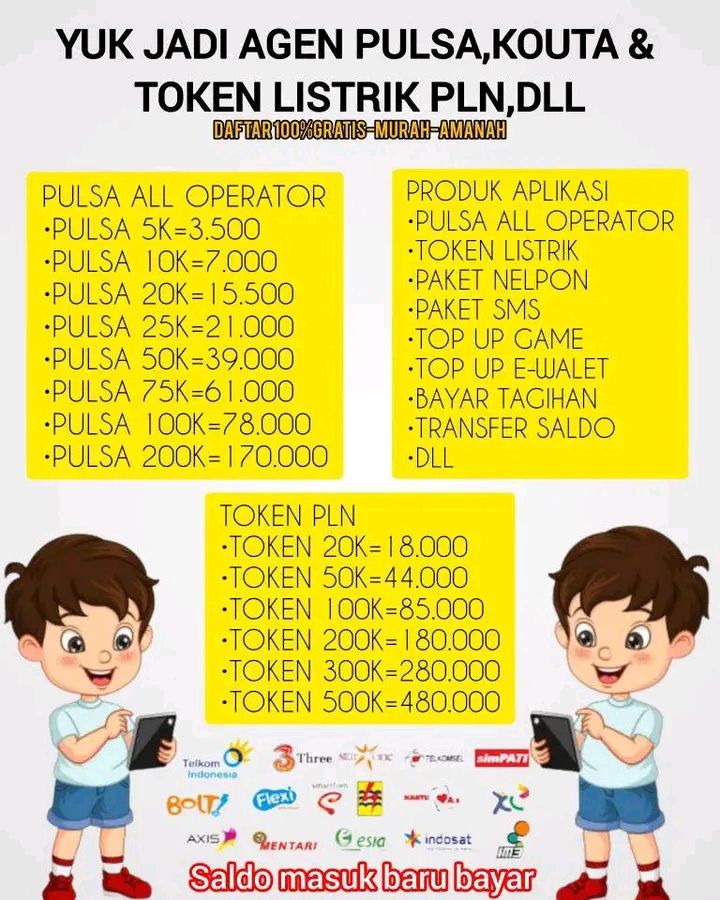Mitra Jaya Cell Facebook ad: Halo kk.