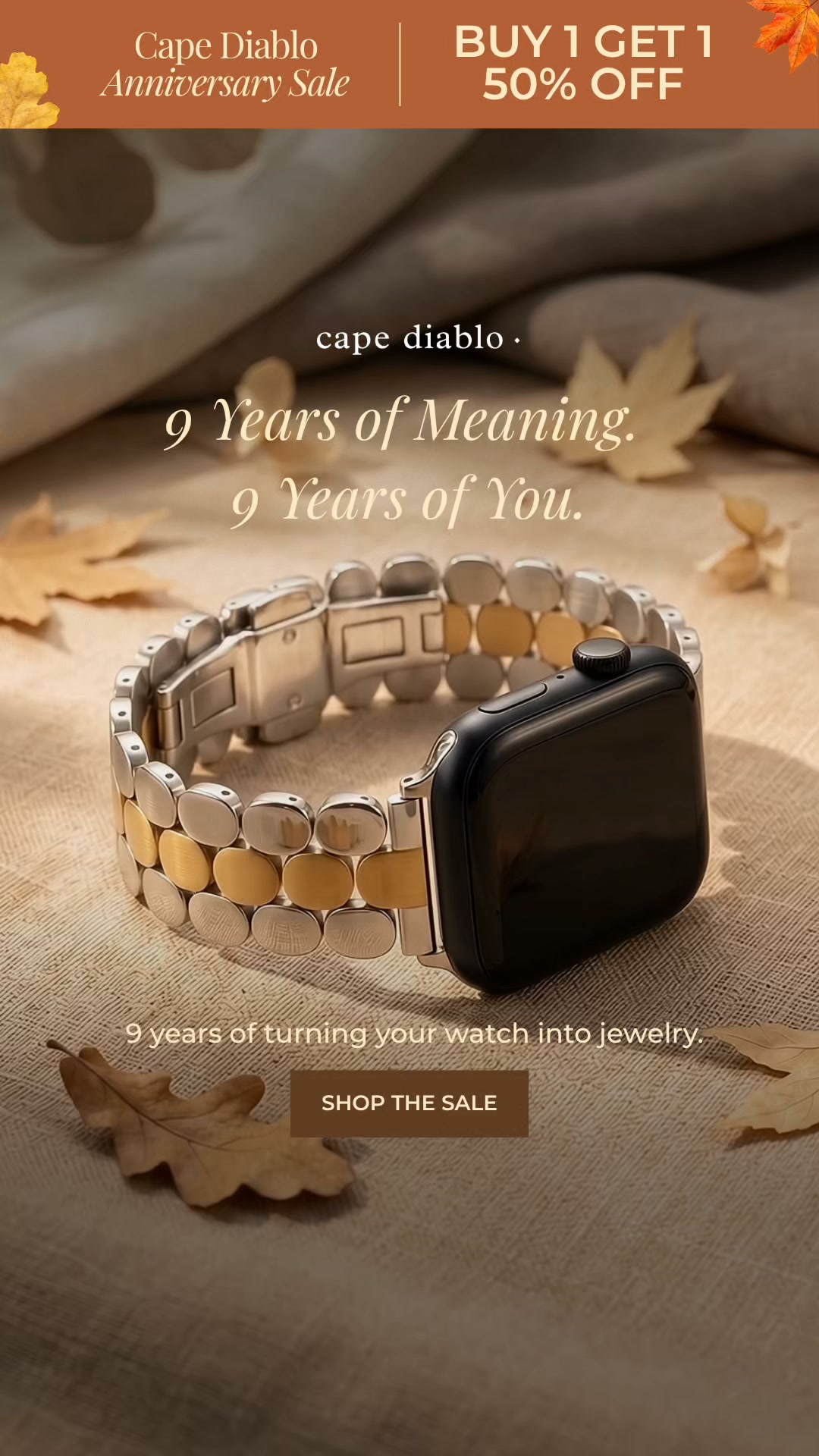 Cape Diablo Facebook ad: BUY 1, GET THE 2ND 50% OFF