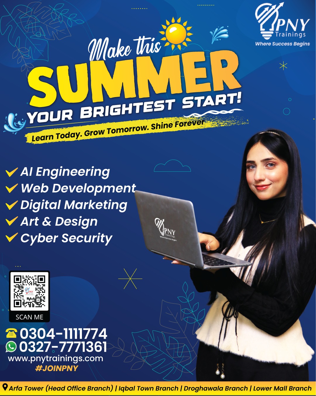 PNY Trainings Facebook ad