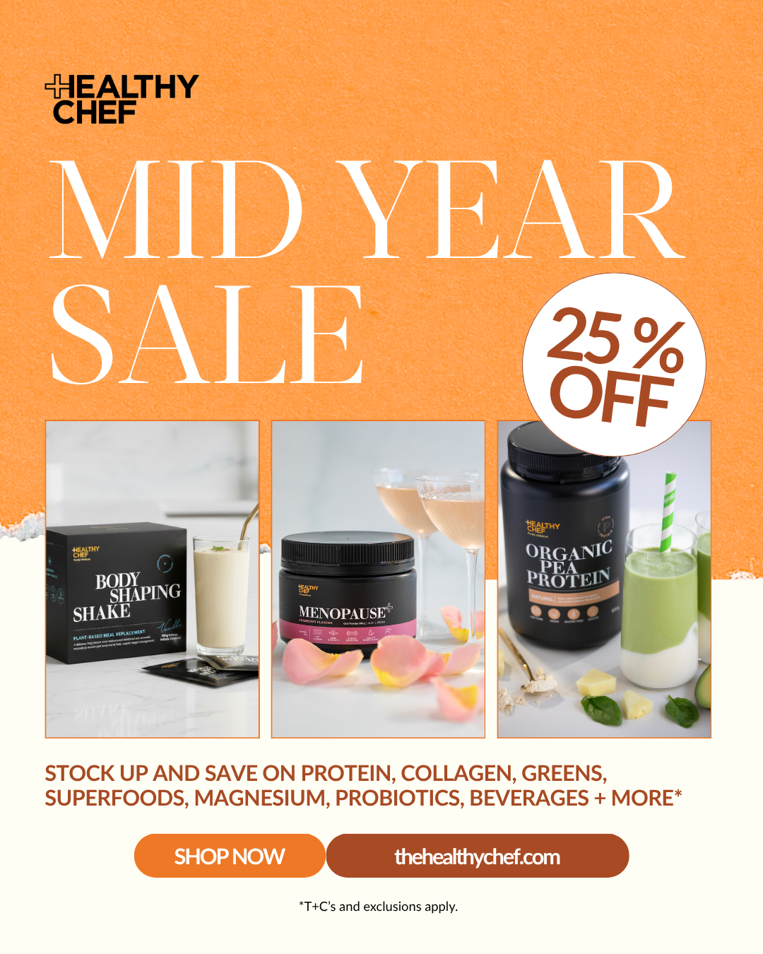 The Healthy Chef Facebook ad