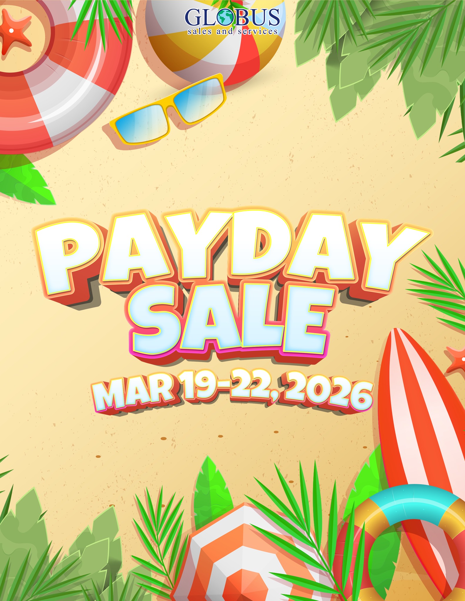 Globus Palau Facebook ad: Celebrate your hard work with incredible savings during…