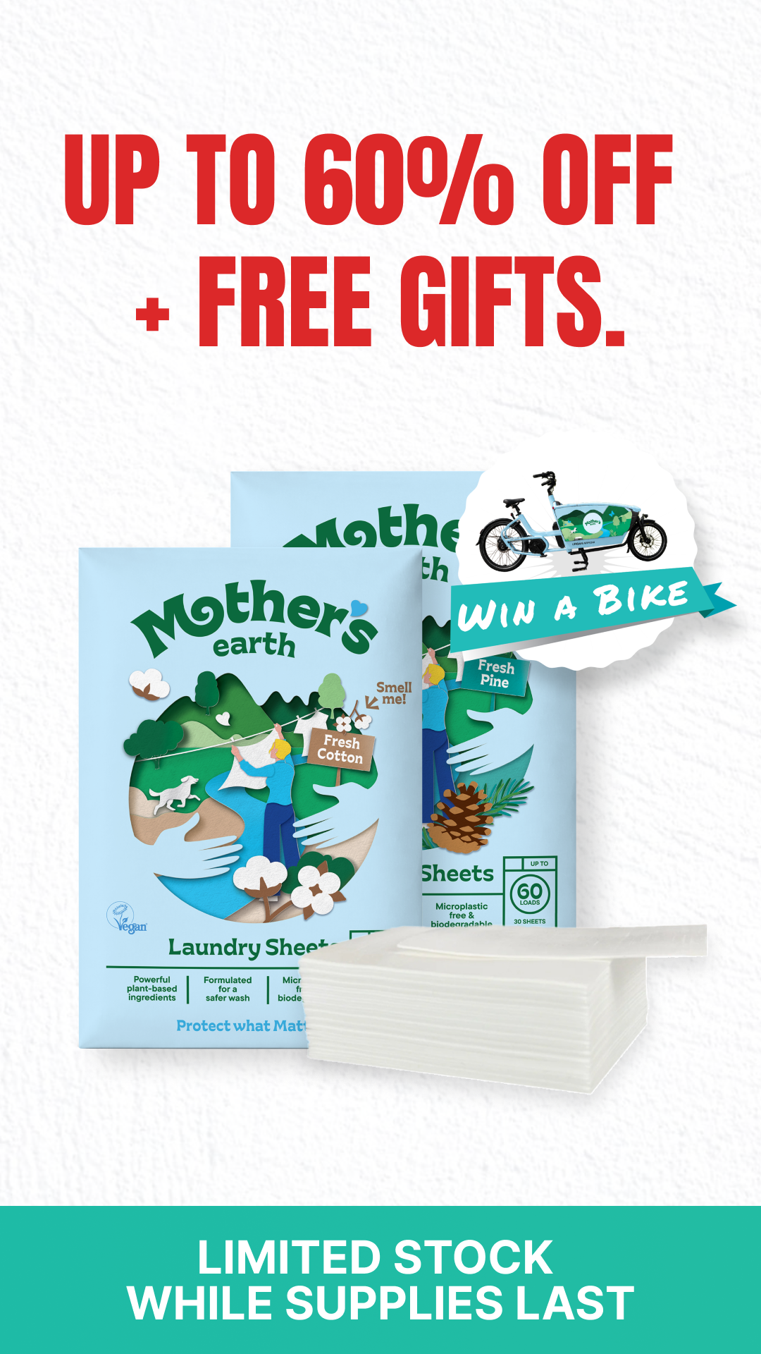 Mothers Earth Facebook ad